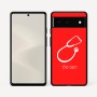 כיסוי בעיצוב אישי עם השם שלך לדגם - Google Pixel 6 5G בעיצוב סטטוסקופ רופא