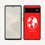 כיסוי בעיצוב אישי עם השם שלך לדגם - Google Pixel 6 5G בעיצוב עולם