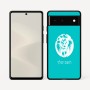 כיסוי בעיצוב אישי עם השם שלך לדגם - Google Pixel 6 5G בעיצוב פני אריה