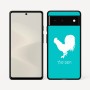 כיסוי בעיצוב אישי עם השם שלך לדגם - Google Pixel 6 5G בעיצוב תרנגול