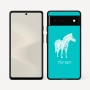 כיסוי בעיצוב אישי עם השם שלך לדגם - Google Pixel 6 5G בעיצוב זברה