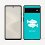 כיסוי בעיצוב אישי עם השם שלך לדגם - Google Pixel 6 5G בעיצוב מזלות - דגים