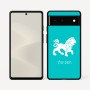 כיסוי בעיצוב אישי עם השם שלך לדגם - Google Pixel 6 5G בעיצוב מזלות - אריה