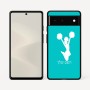 כיסוי בעיצוב אישי עם השם שלך לדגם - Google Pixel 6 5G בעיצוב מעודדת