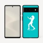 כיסוי בעיצוב אישי עם השם שלך לדגם - Google Pixel 6 5G בעיצוב אישה מגוננת