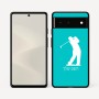 כיסוי בעיצוב אישי עם השם שלך לדגם - Google Pixel 6 5G בעיצוב שחקן גולף