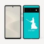 כיסוי בעיצוב אישי עם השם שלך לדגם - Google Pixel 6 5G בעיצוב סמוראי