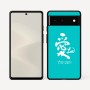 כיסוי בעיצוב אישי עם השם שלך לדגם - Google Pixel 6 5G בעיצוב אהבה באותיות יפניות