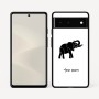 כיסוי בעיצוב אישי עם השם שלך לדגם - Google Pixel 6 5G בעיצוב פיל