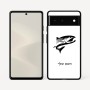 כיסוי בעיצוב אישי עם השם שלך לדגם - Google Pixel 6 5G בעיצוב לדוג