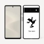 כיסוי בעיצוב אישי עם השם שלך לדגם - Google Pixel 6 5G בעיצוב צפרדע טרופית