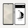 כיסוי בעיצוב אישי עם השם שלך לדגם - Google Pixel 6 5G בעיצוב סירה