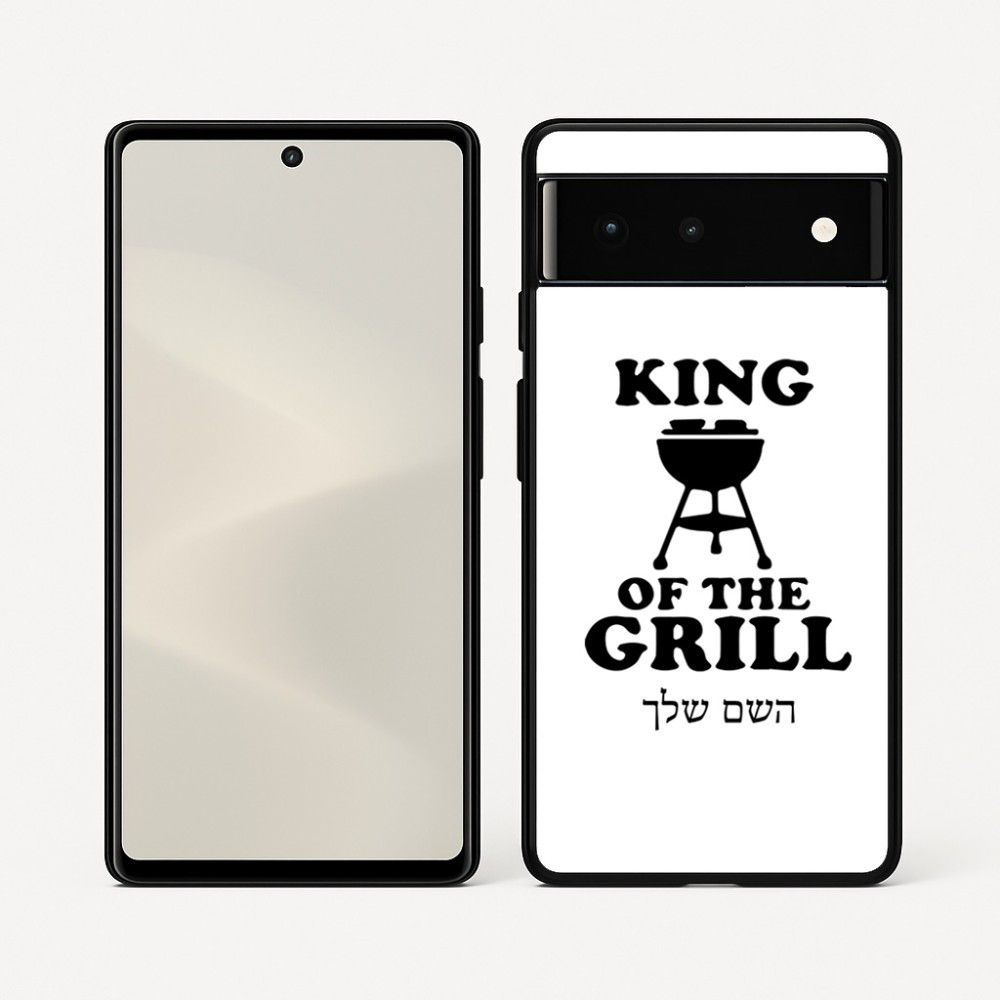 כיסוי בעיצוב אישי עם השם שלך לדגם - Google Pixel 6 5G בעיצוב מלך הגריל