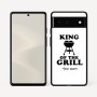 כיסוי בעיצוב אישי עם השם שלך לדגם - Google Pixel 6 5G בעיצוב מלך הגריל