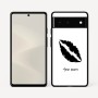כיסוי בעיצוב אישי עם השם שלך לדגם - Google Pixel 6 5G בעיצוב שפתיים - נשיקה