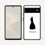 כיסוי בעיצוב אישי עם השם שלך לדגם - Google Pixel 6 5G בעיצוב נסיכה