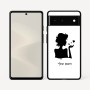 כיסוי בעיצוב אישי עם השם שלך לדגם - Google Pixel 6 5G בעיצוב אהבת נשים