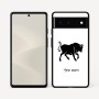 כיסוי בעיצוב אישי עם השם שלך לדגם - Google Pixel 6 5G בעיצוב מזלות - שור