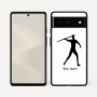 כיסוי בעיצוב אישי עם השם שלך לדגם - Google Pixel 6 5G בעיצוב זורק כידון