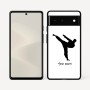 כיסוי בעיצוב אישי עם השם שלך לדגם - Google Pixel 6 5G בעיצוב קרטה