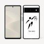 כיסוי בעיצוב אישי עם השם שלך לדגם - Google Pixel 6 5G בעיצוב כדורסל אולימפי