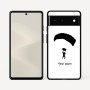 כיסוי בעיצוב אישי עם השם שלך לדגם - Google Pixel 6 5G בעיצוב צניחה חופשית