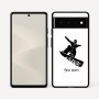 כיסוי בעיצוב אישי עם השם שלך לדגם - Google Pixel 6 5G בעיצוב סנובורדיסט