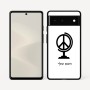 כיסוי בעיצוב אישי עם השם שלך לדגם - Google Pixel 6 5G בעיצוב גלובוסי שלום