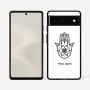 כיסוי בעיצוב אישי עם השם שלך לדגם - Google Pixel 6 5G בעיצוב חמסה - קבלה