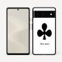 כיסוי בעיצוב אישי עם השם שלך לדגם - Google Pixel 6 5G בעיצוב אגם