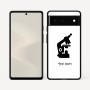 כיסוי בעיצוב אישי עם השם שלך לדגם - Google Pixel 6 5G בעיצוב מיקרוסקופ