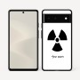 כיסוי בעיצוב אישי עם השם שלך לדגם - Google Pixel 6 5G בעיצוב פצצת אטום גרעינית