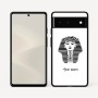 כיסוי בעיצוב אישי עם השם שלך לדגם - Google Pixel 6 5G בעיצוב פרעה - תות ענח' אמון מצרי
