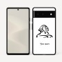 כיסוי בעיצוב אישי עם השם שלך לדגם - Google Pixel 6 5G בעיצוב ספינקס מצרים