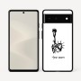 כיסוי בעיצוב אישי עם השם שלך לדגם - Google Pixel 6 5G בעיצוב פסל החירות