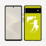 כיסוי בעיצוב אישי עם השם שלך לדגם - Google Pixel 6 5G בעיצוב אישה רוקדת עם גבר