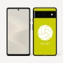 כיסוי בעיצוב אישי עם השם שלך לדגם - Google Pixel 6 5G בעיצוב כדור כדורעף