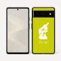כיסוי בעיצוב אישי עם השם שלך לדגם - Google Pixel 6 5G בעיצוב מיקרוסקופ