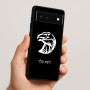 כיסוי בעיצוב אישי עם השם שלך לדגם - Google Pixel 6 5G בעיצוב ראש נשר