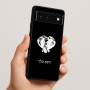 כיסוי בעיצוב אישי עם השם שלך לדגם - Google Pixel 6 5G בעיצוב ראש פיל
