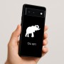 כיסוי בעיצוב אישי עם השם שלך לדגם - Google Pixel 6 5G בעיצוב פיל