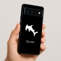 כיסוי בעיצוב אישי עם השם שלך לדגם - Google Pixel 6 5G בעיצוב כריש ראש פטיש