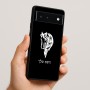 כיסוי בעיצוב אישי עם השם שלך לדגם - Google Pixel 6 5G בעיצוב ראש סוס
