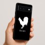 כיסוי בעיצוב אישי עם השם שלך לדגם - Google Pixel 6 5G בעיצוב תרנגול