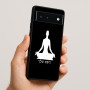 כיסוי בעיצוב אישי עם השם שלך לדגם - Google Pixel 6 5G בעיצוב אימון יוגה