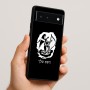 כיסוי בעיצוב אישי עם השם שלך לדגם - Google Pixel 6 5G בעיצוב אנג'ל מוזיקלי