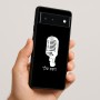 כיסוי בעיצוב אישי עם השם שלך לדגם - Google Pixel 6 5G בעיצוב מיקרופון