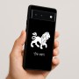 כיסוי בעיצוב אישי עם השם שלך לדגם - Google Pixel 6 5G בעיצוב מזלות - אריה