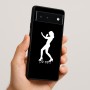 כיסוי בעיצוב אישי עם השם שלך לדגם - Google Pixel 6 5G בעיצוב אישה מגוננת