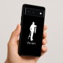 כיסוי בעיצוב אישי עם השם שלך לדגם - Google Pixel 6 5G בעיצוב פישמן